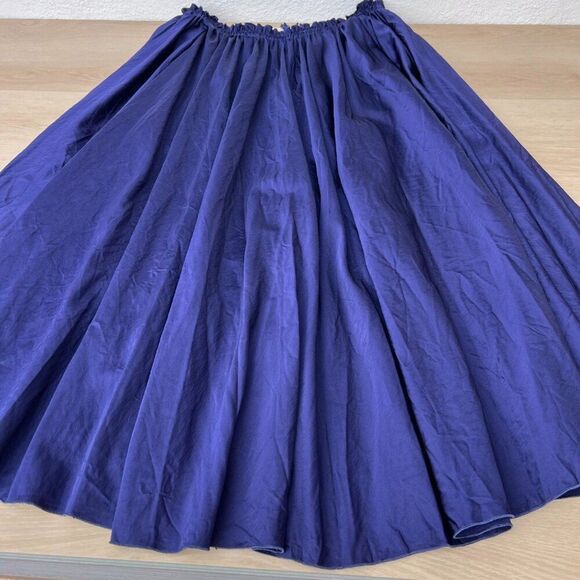NWT BOURIE Runway Cobalt Blue Plisse Midi Skirt With Pockets US Sz M / Korean L - Picture 8 of 14
